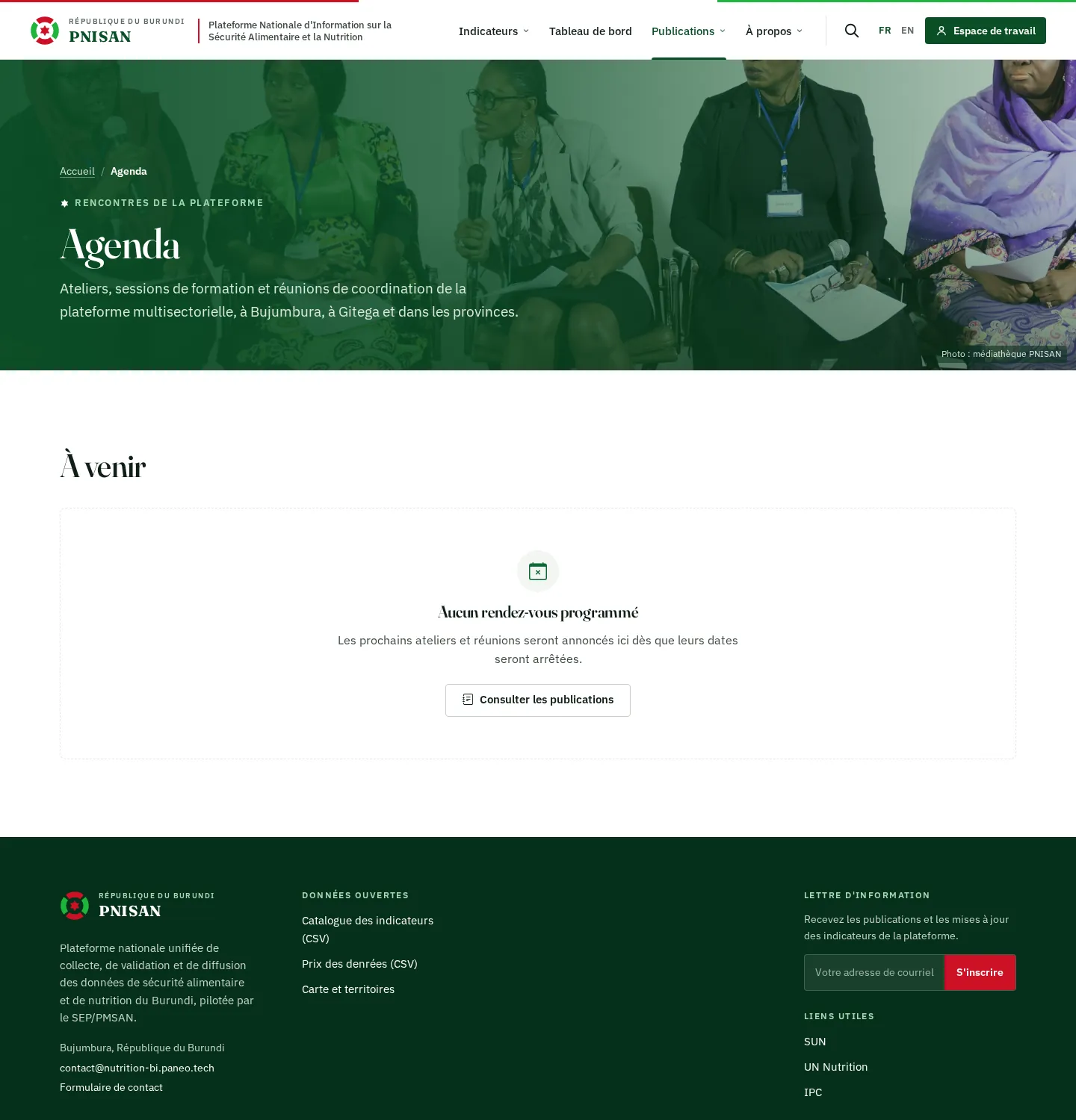 Page Agenda
